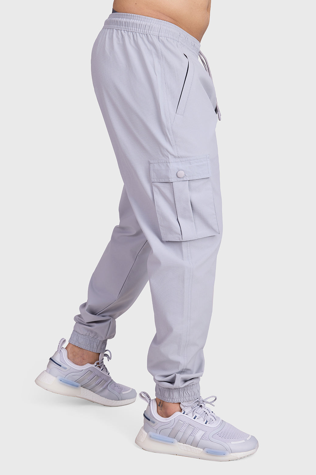 Script Cargo Joggers Light Grey