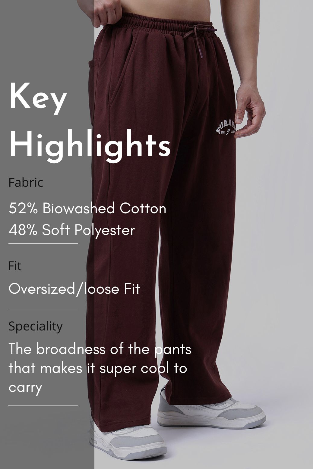 Laidback Relaxed Pants Brown
