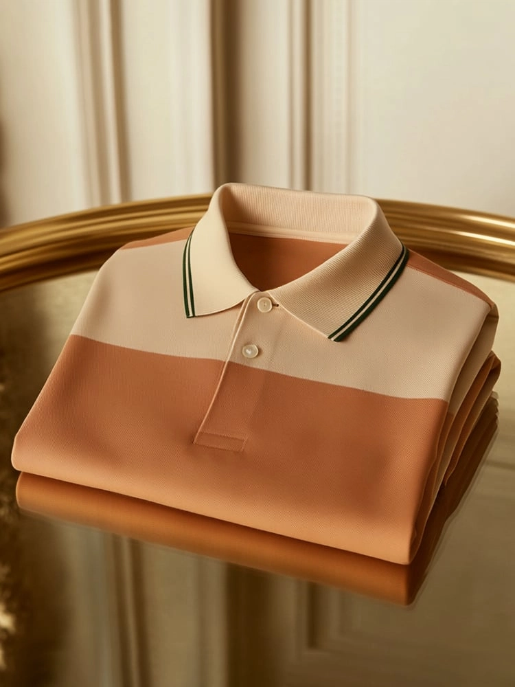 Men's Business Short Sleeve Polo Shirt