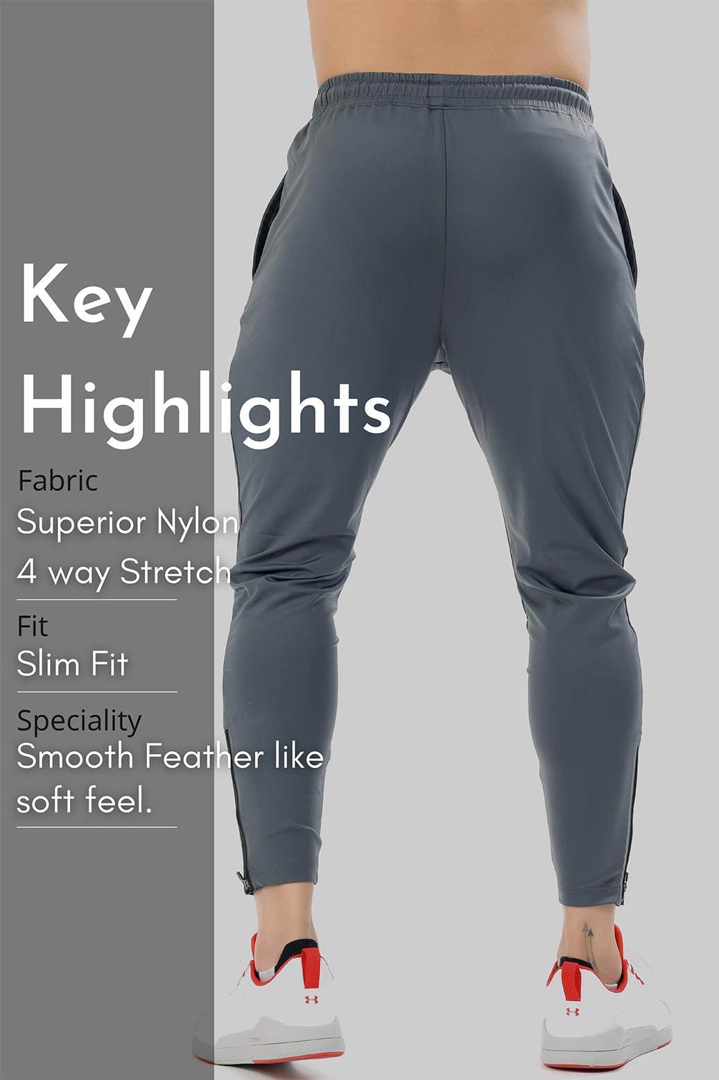 Nylon Supreme Tracks Grey