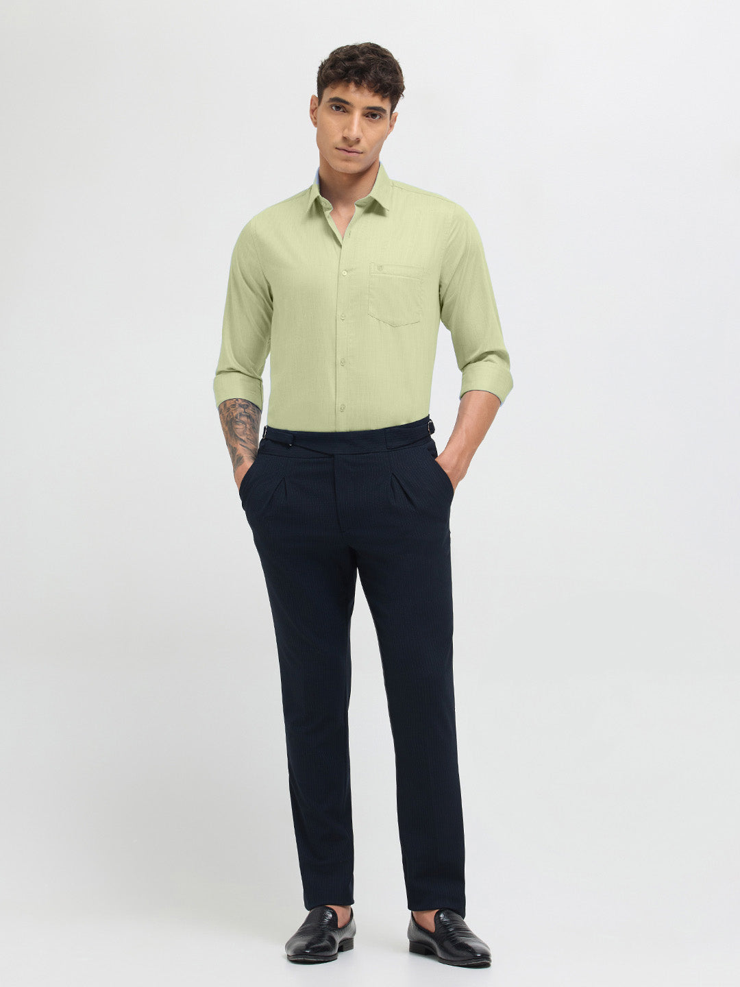 Light Pista Solid Formal Shirt