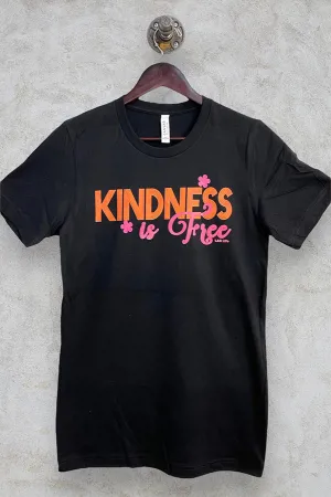 BC DTF KINDNESS IS FREE  - BLACK