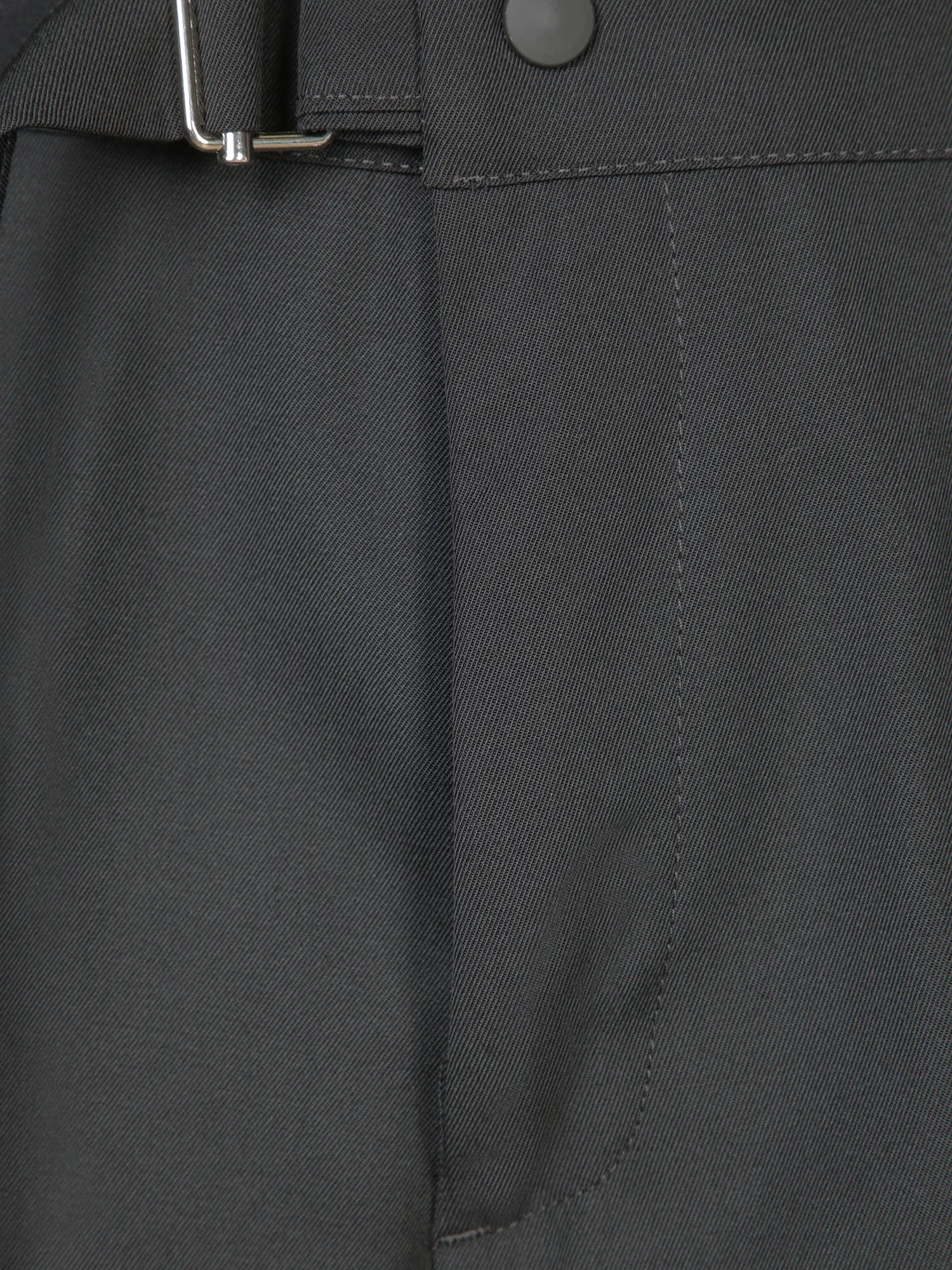 Black Drawstring Trousers