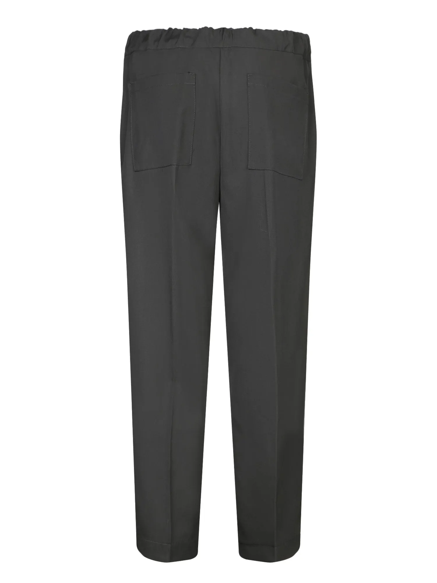 Black Drawstring Trousers