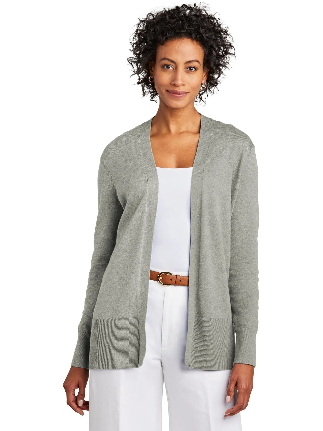 Brooks Brothers Ladies Cotton Stretch Long Cardigan Sweater