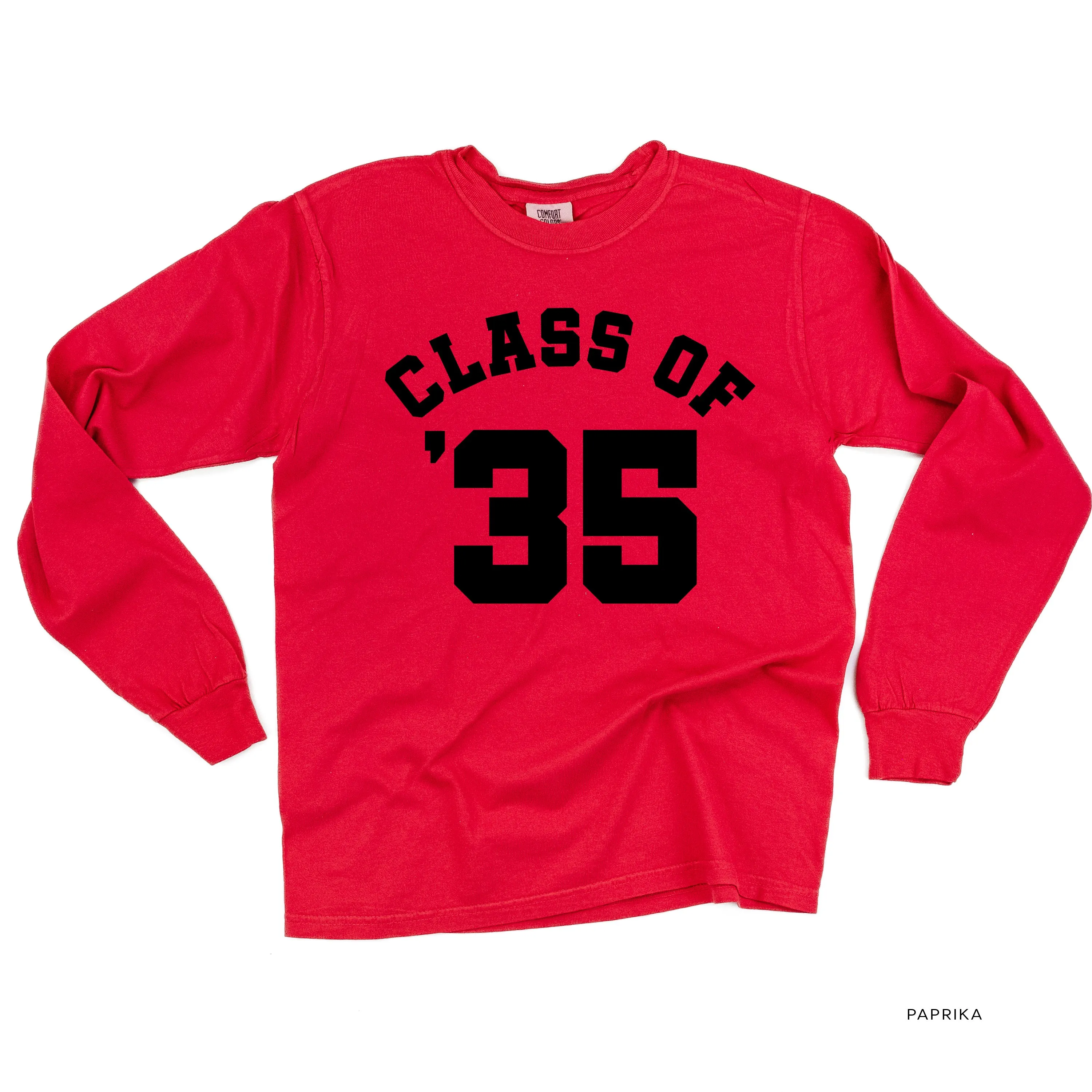 CLASS OF '35 - LONG SLEEVE COMFORT COLORS TEE