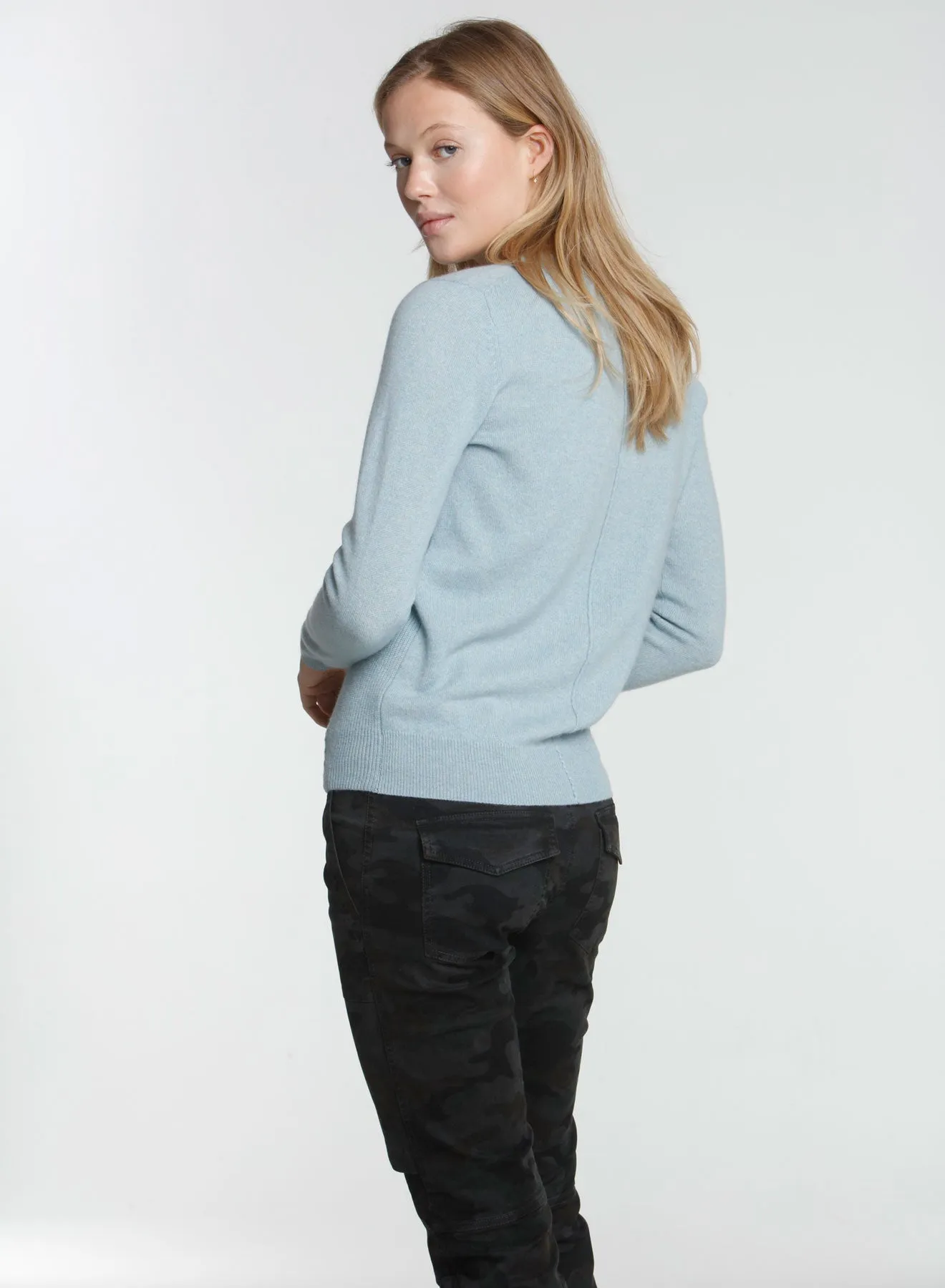 CORE Cashmere Crew - Sage