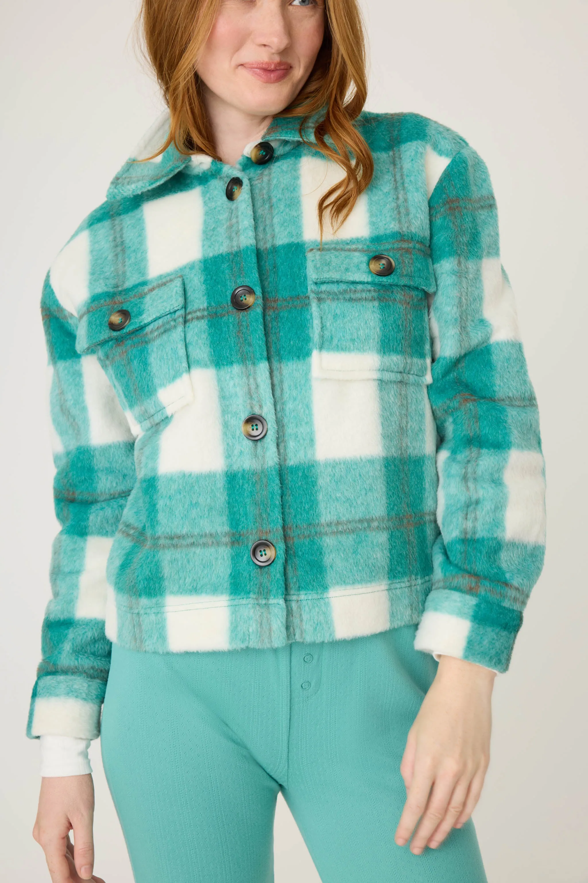 Cozy Plaid Jacket