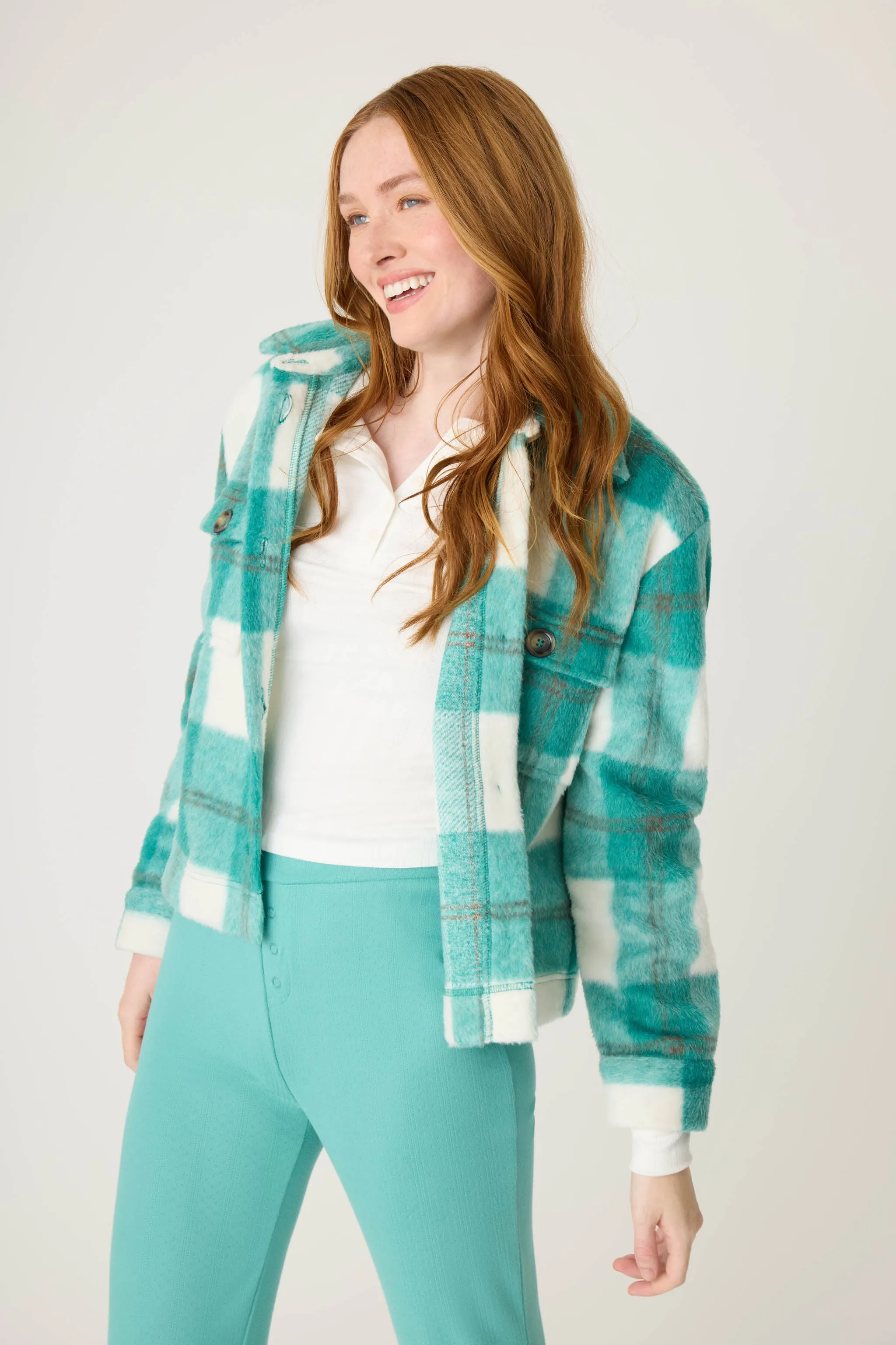 Cozy Plaid Jacket