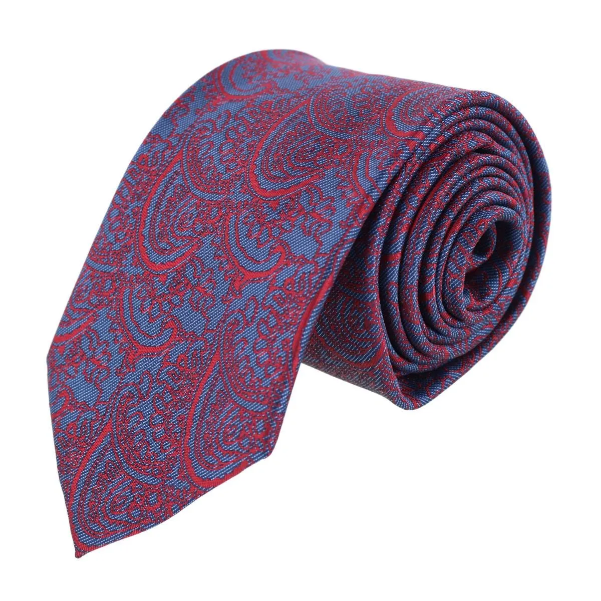 CTM® Men's Paisley Print Tie