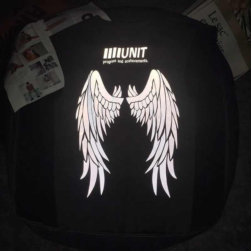 Cut Off Angel Wings Tee