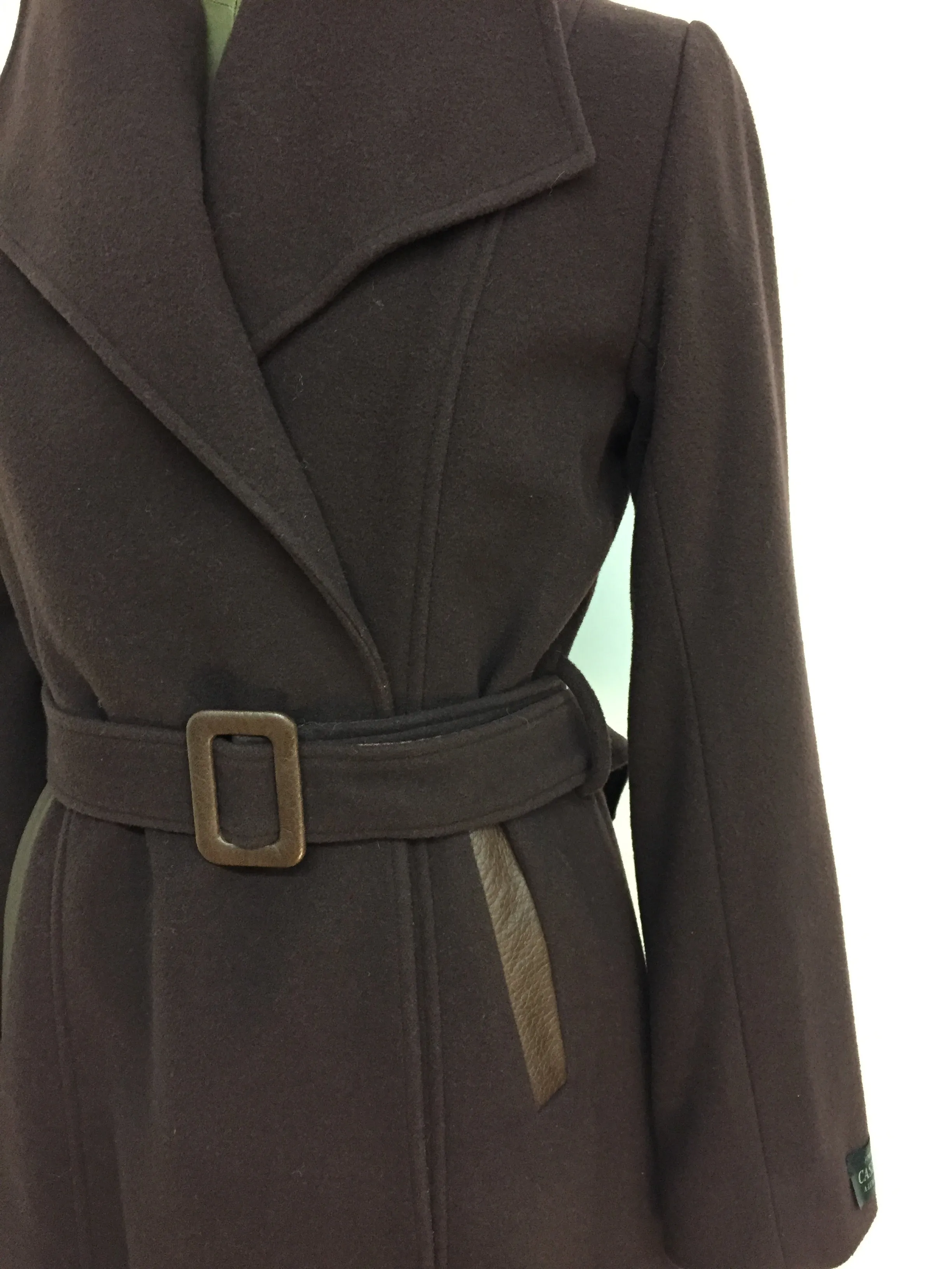 Daniela Wrap Coat - Cashmere & Wool Blend