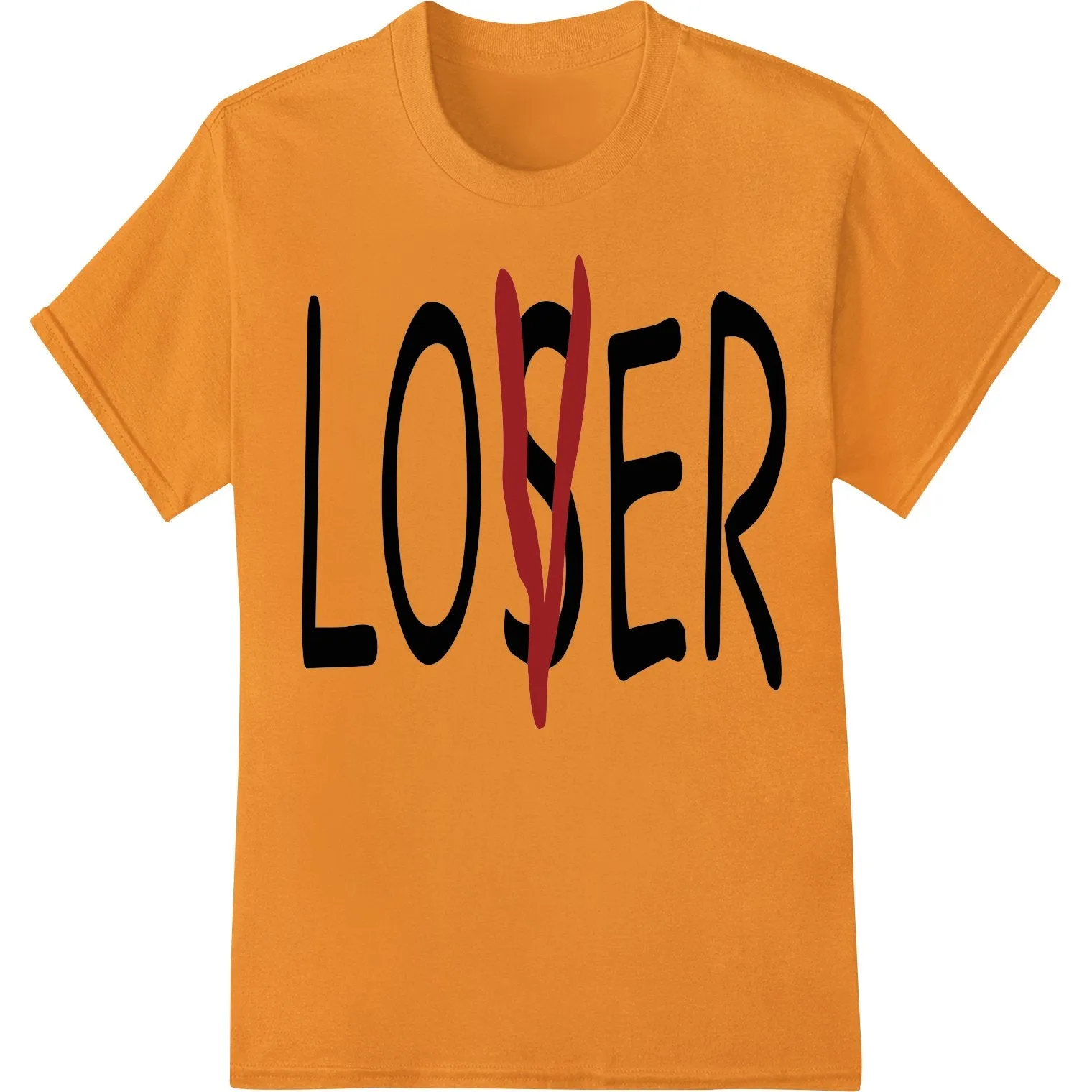 Edgy 'LOSER' Halloween DTF Print Heat Transfer