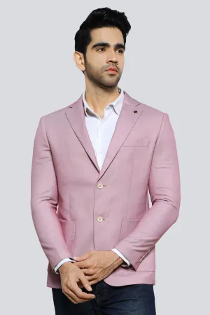 Fawn Pink Blazer for Men's