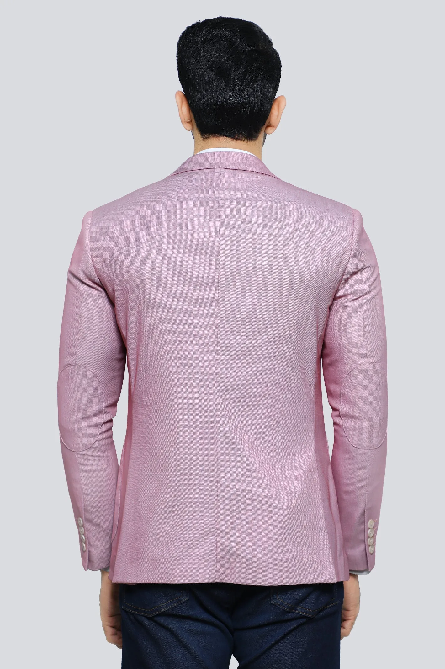 Fawn Pink Blazer for Men's