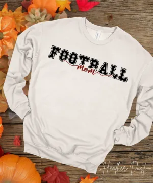 Football Mom Script Sweatshirt