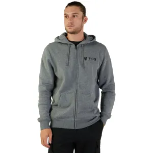 Fox Racing Absolute Fleece Zip Hoodie Heather Graphite Grey