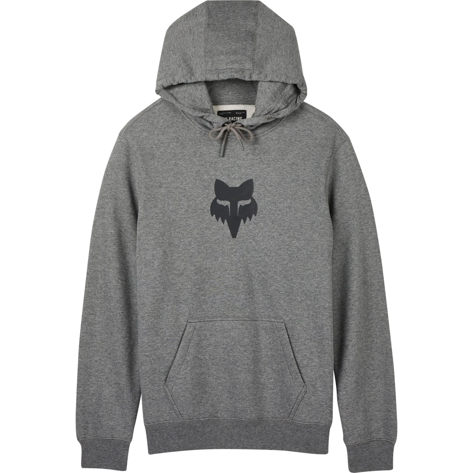 Fox Racing Fox Head Fleece Pullover Hoodie Heather Graphite Grey