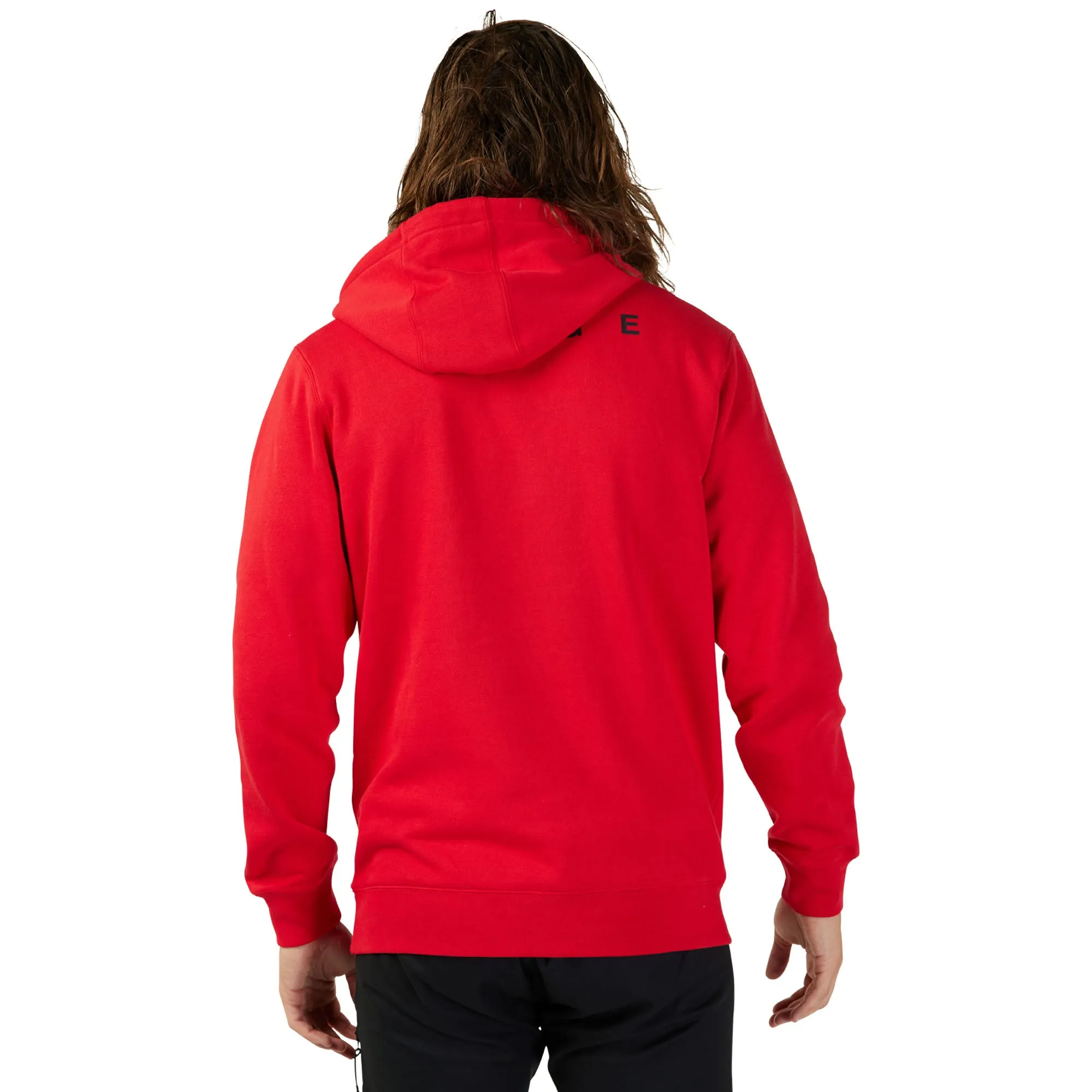 Fox Racing Image Fleece Pullover Hoodie Flame Red