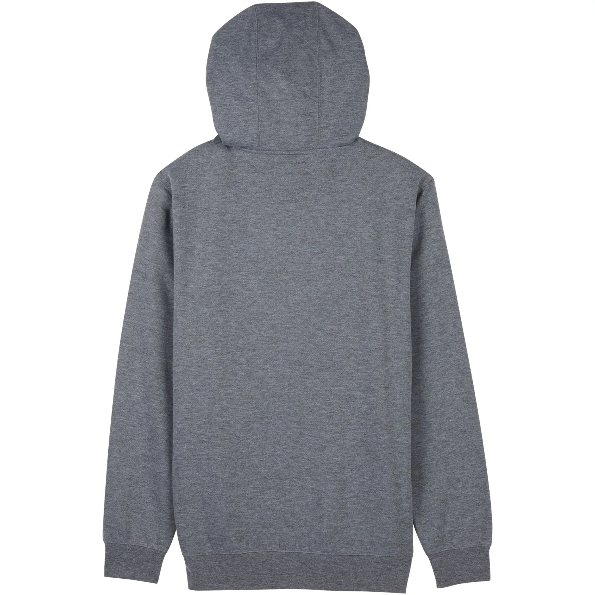 Fox Racing Wordmark Fleece Pullover Hoodie Heather Graphite Grey