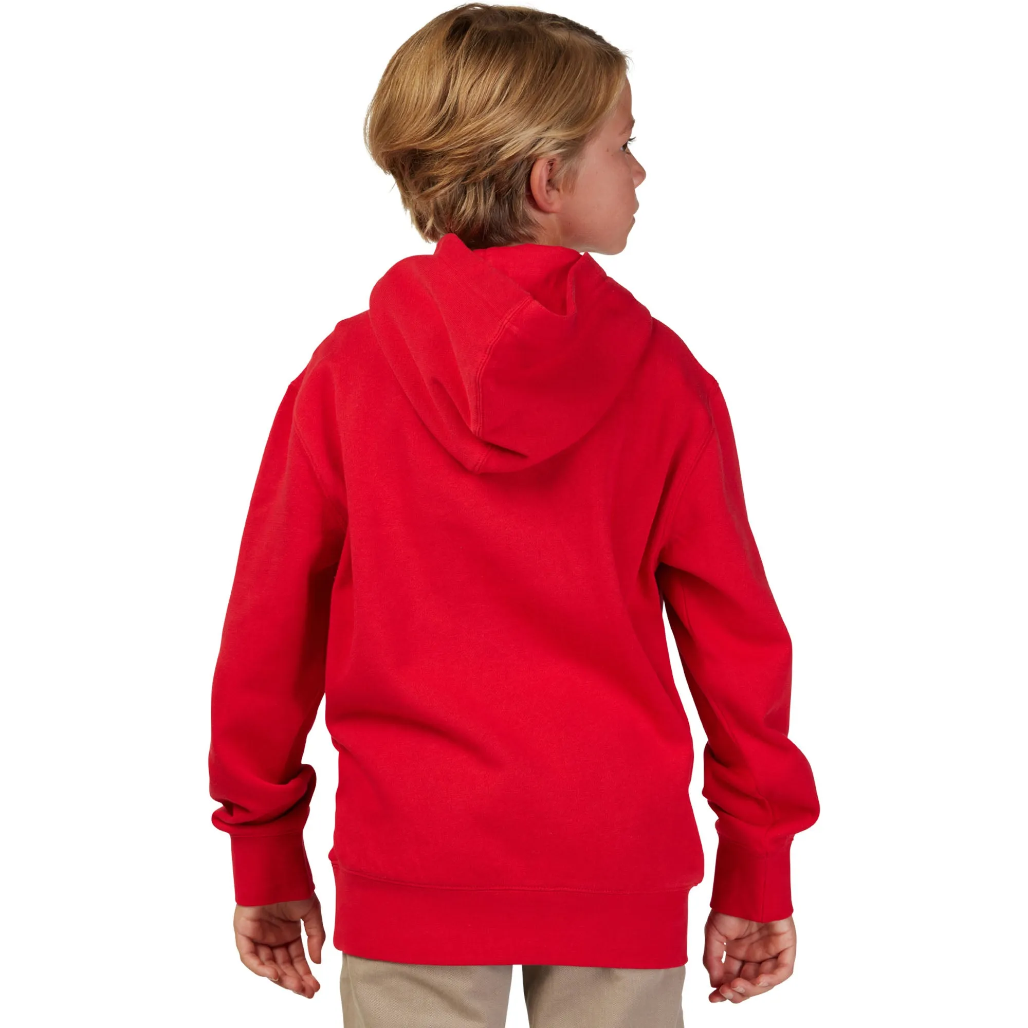 Fox Racing Youth Absolute Fleece Pullover Hoodie Flame Red