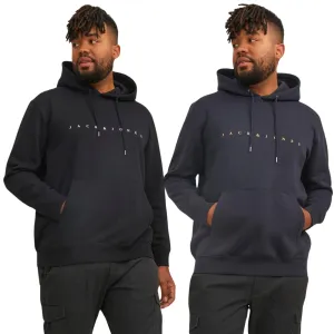 Jack & Jones Mens Star Big & Tall Pullover Hoodie