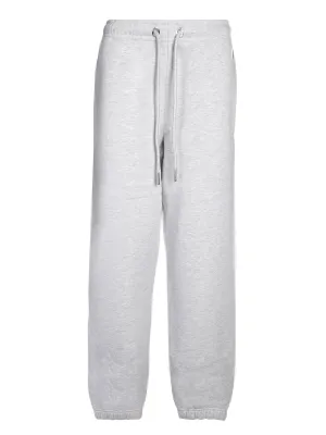 Jersey grey track trousers