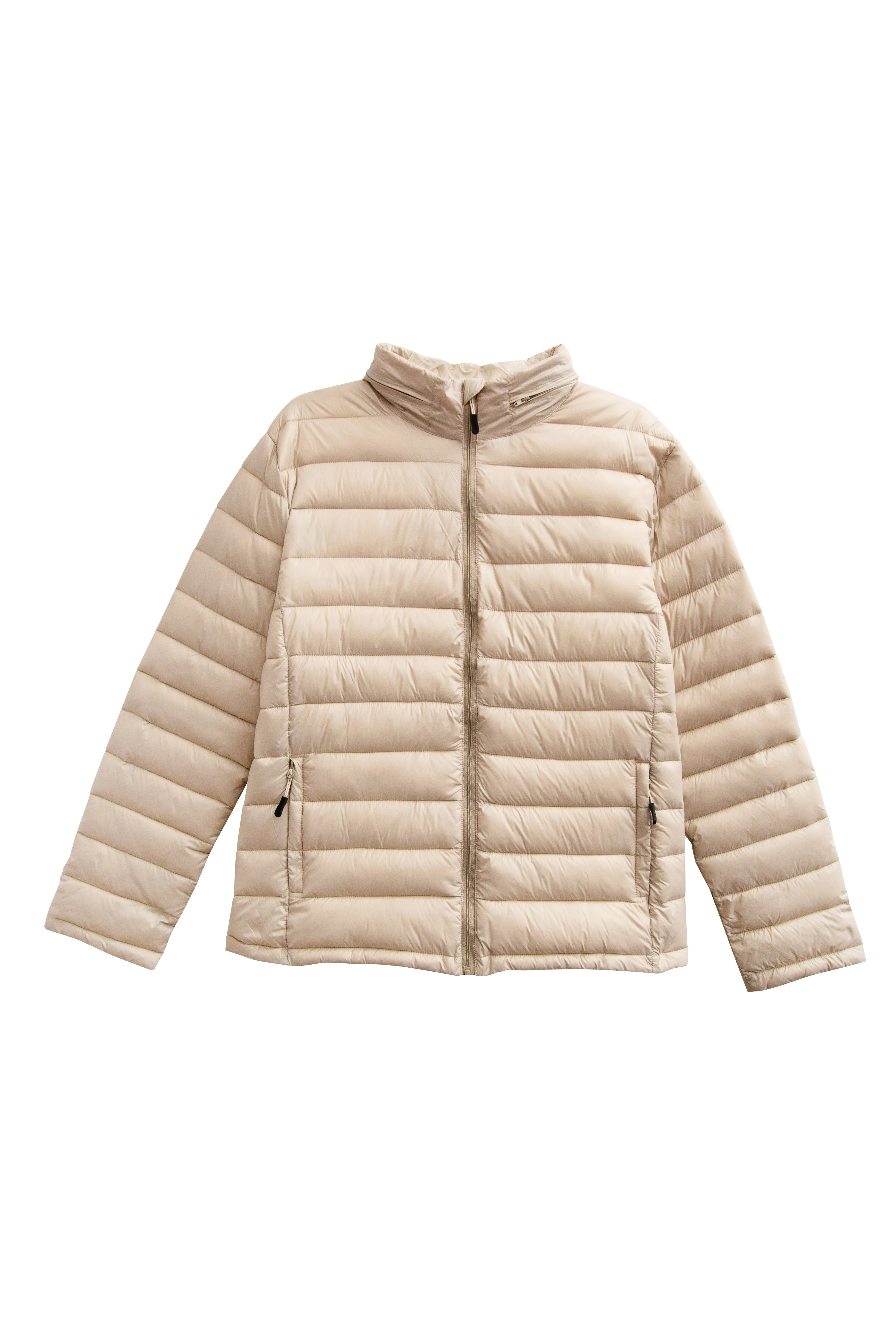 La Cera Quilted Nylon Puffer Jacket