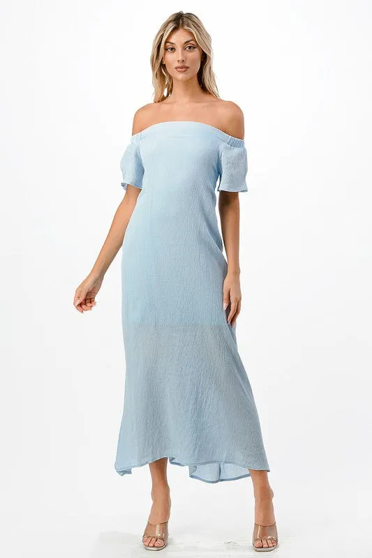 Light Blue Long Dress