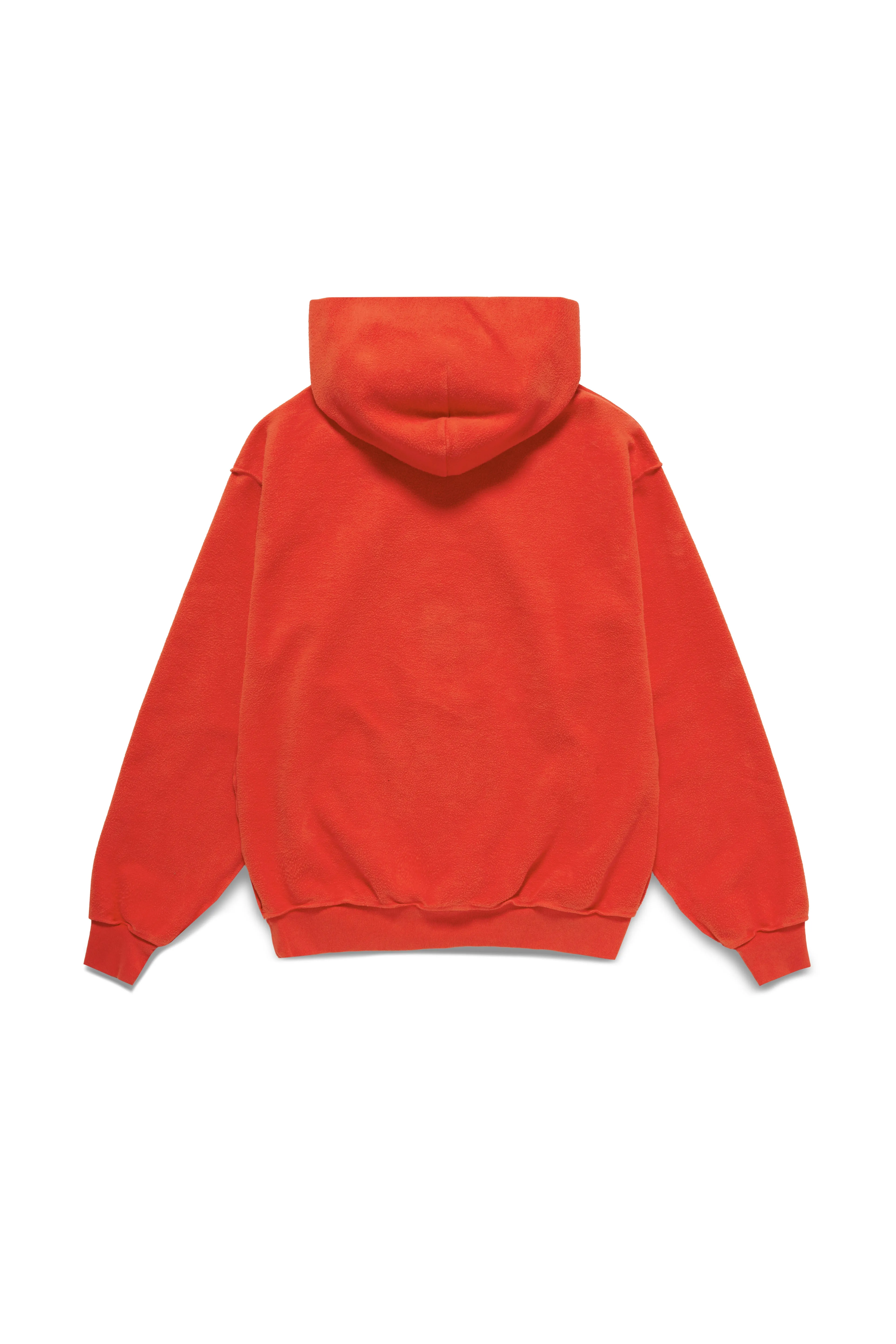 ME. Reverse Brushed Hoodie - Blood Orange