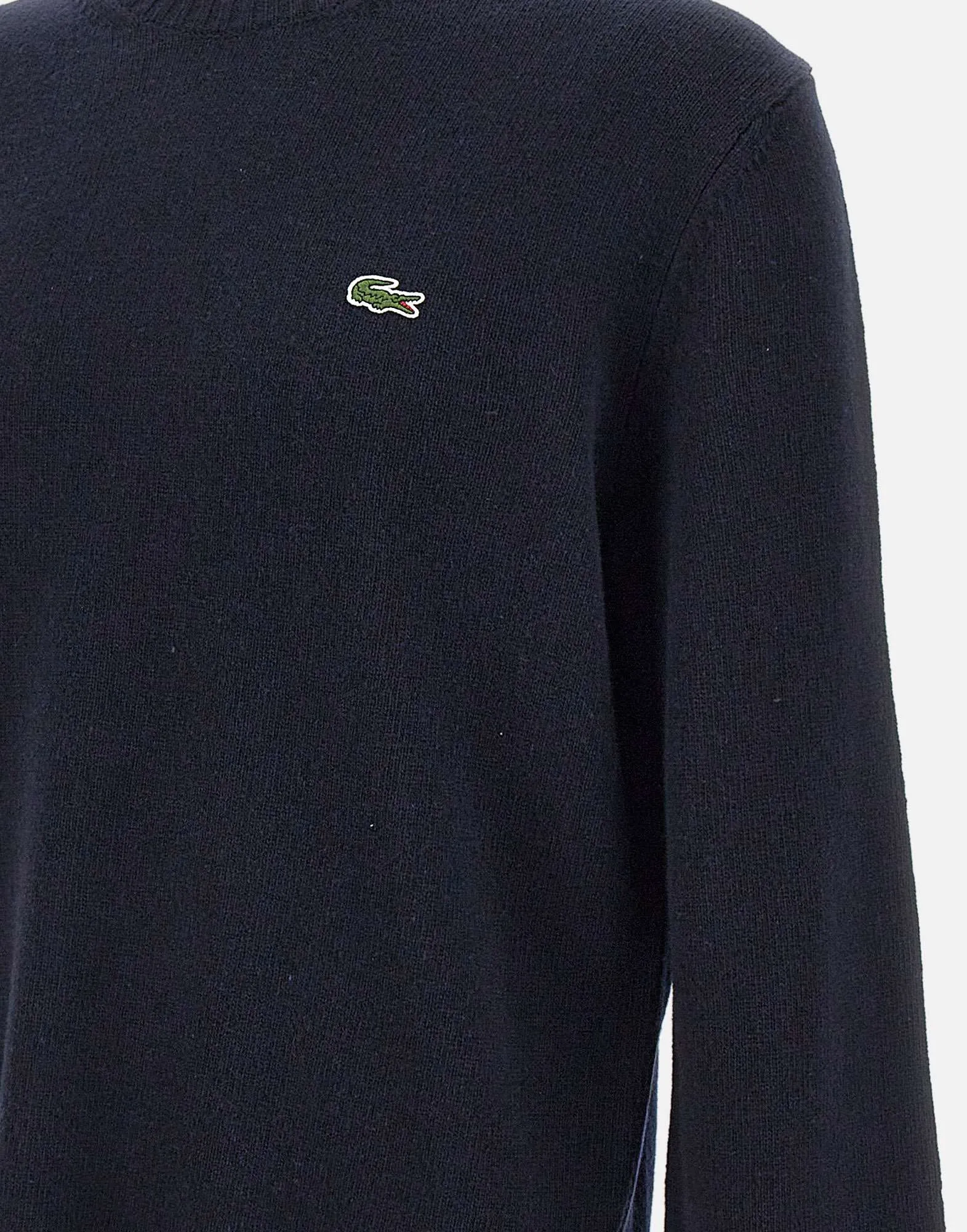 Midnight Blue Wool Sweater for Men