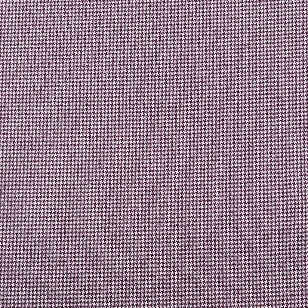 Mini Dogtooth Stretch Wool Fabric