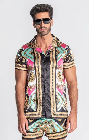 Multicolor Edgy Hawaiian Shirt