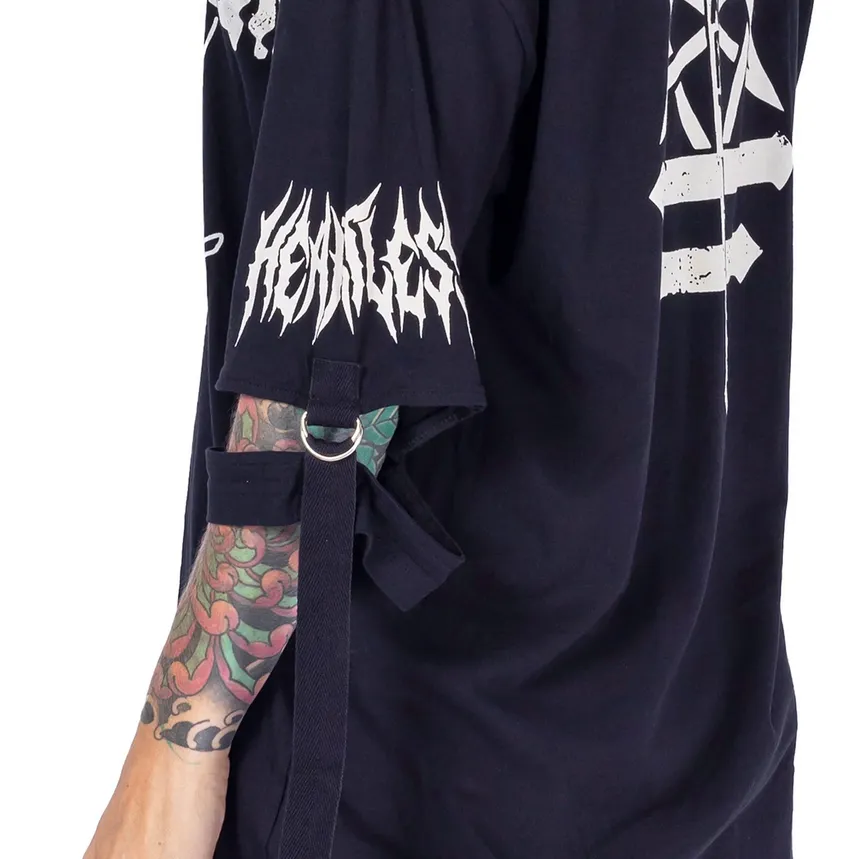 MY FUNERAL TOP - BLACK