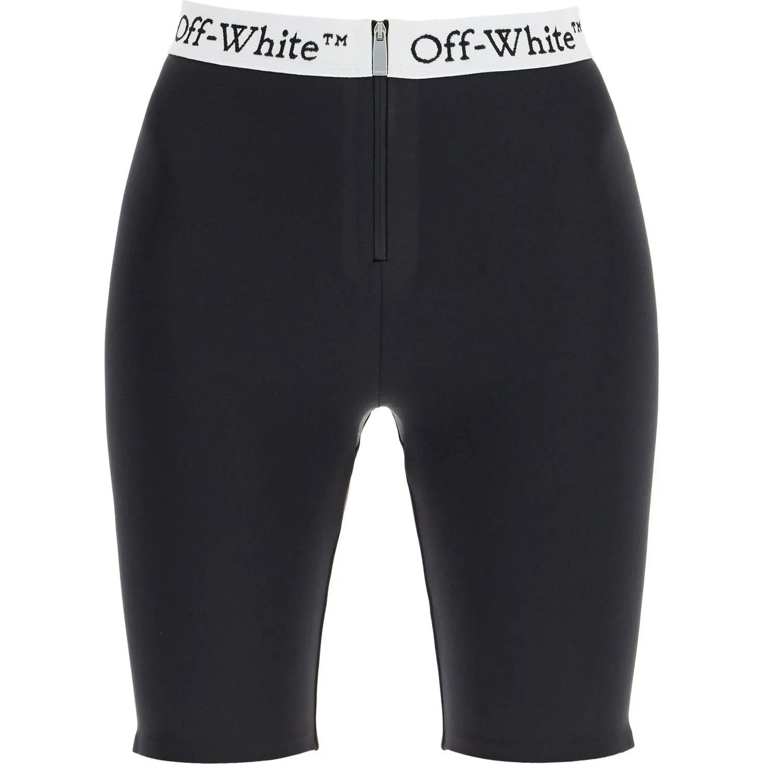 Off-White lycra logo band shorts