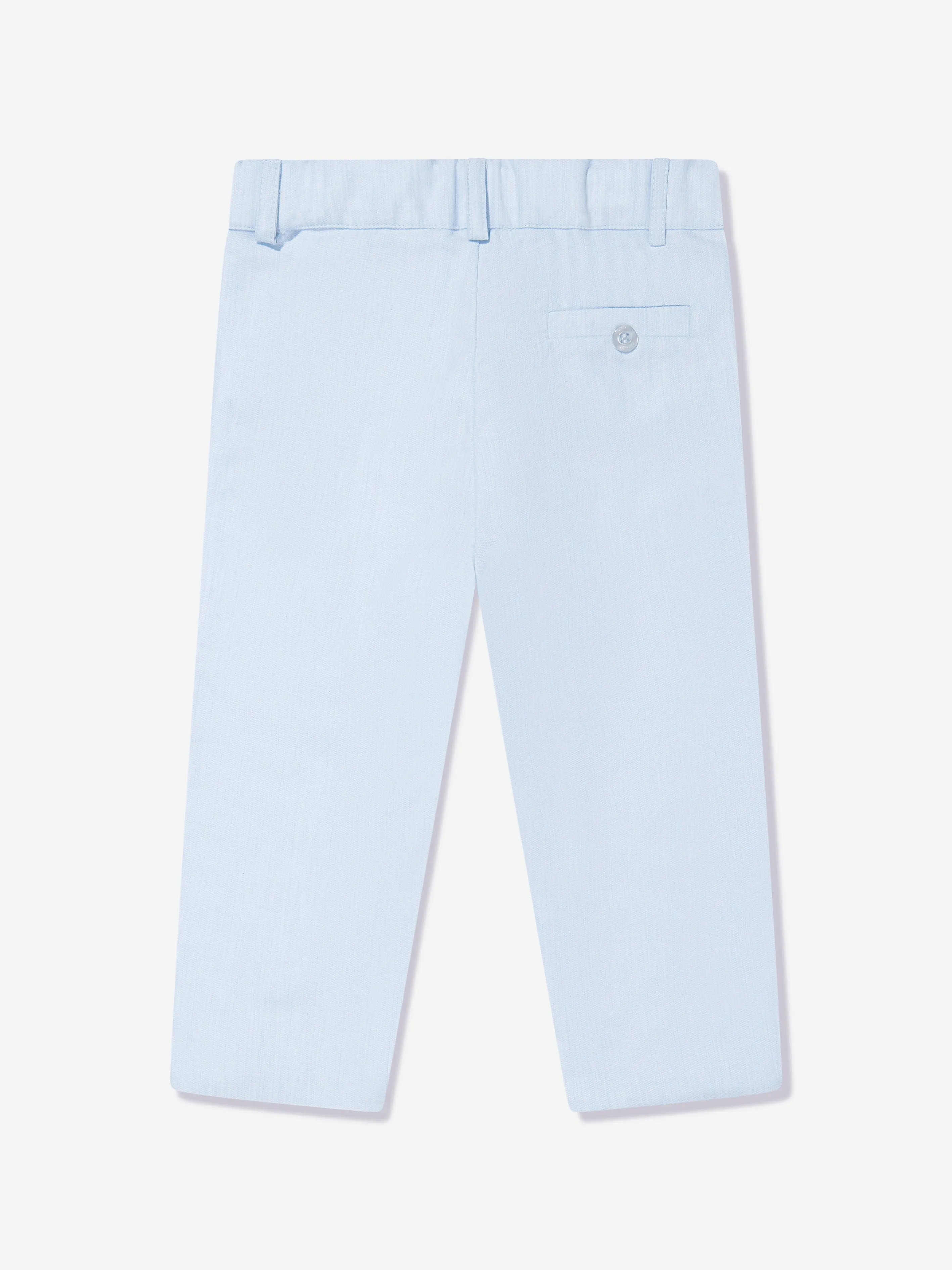 Patachou Boys Cotton Trousers in Blue