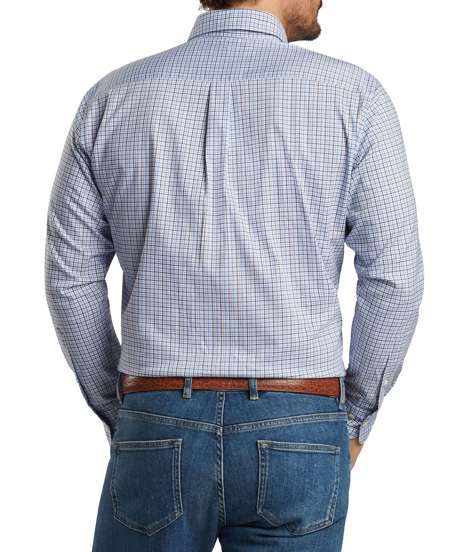 Peter Millar Long Sleeve 'Albert' Button Down Performance Sport Shirt