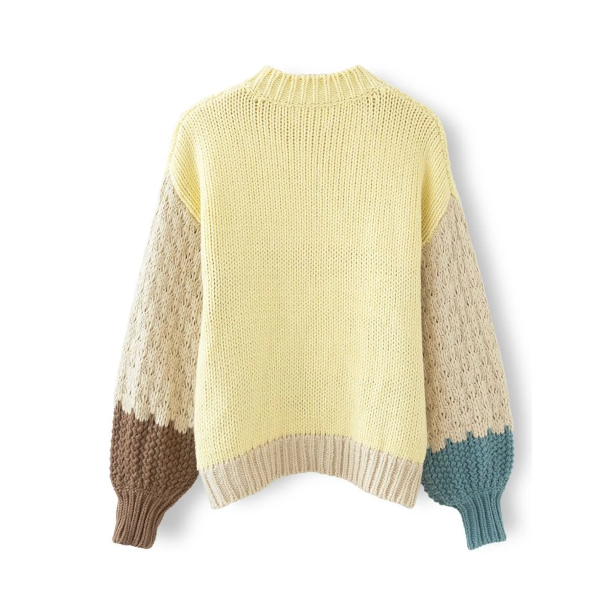 Pre Order:  Muted Colors Knit Sweater