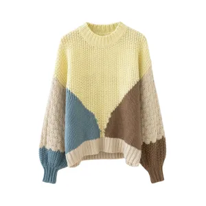 Pre Order:  Muted Colors Knit Sweater