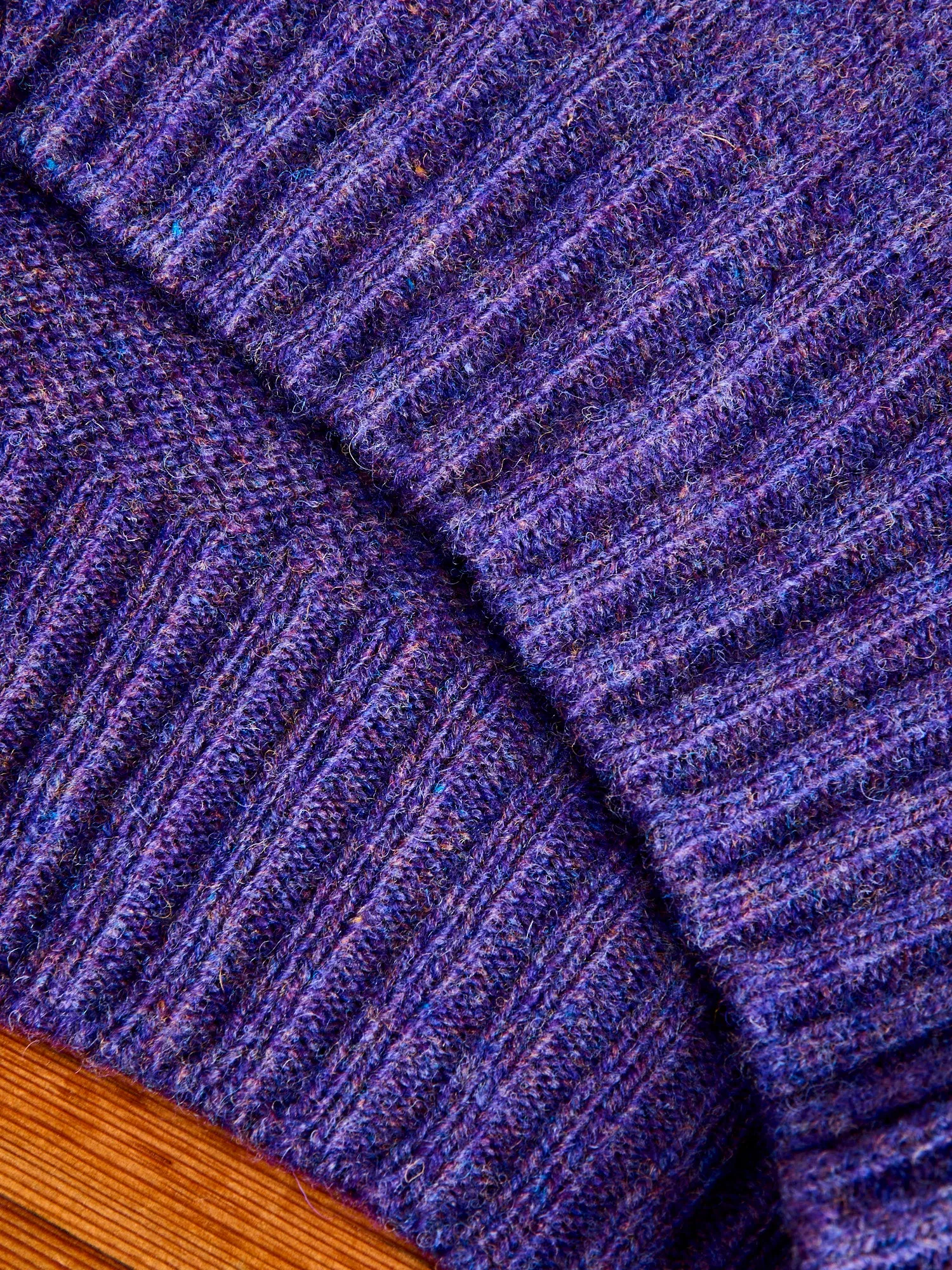 "Birth of the Cool" Wool Sweater in Lavender