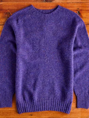 "Birth of the Cool" Wool Sweater in Lavender