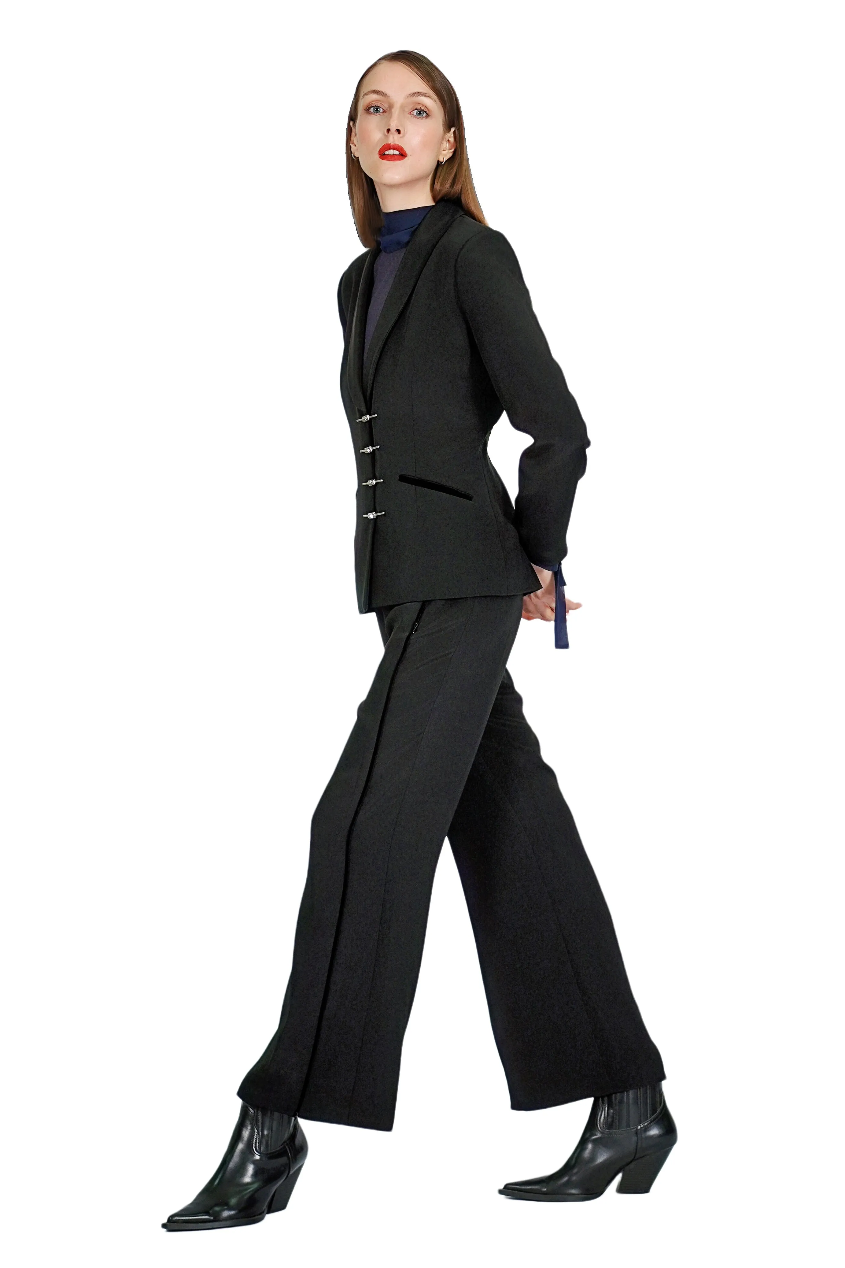 Ramona Silk Crepe Trousers