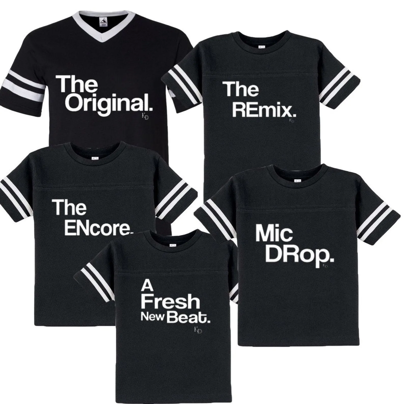 The Original The Remix Football Matching Set - Kids and Adult Unisex T-shirt