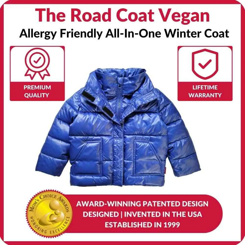 The Road Coat Vegan - Royal Blue