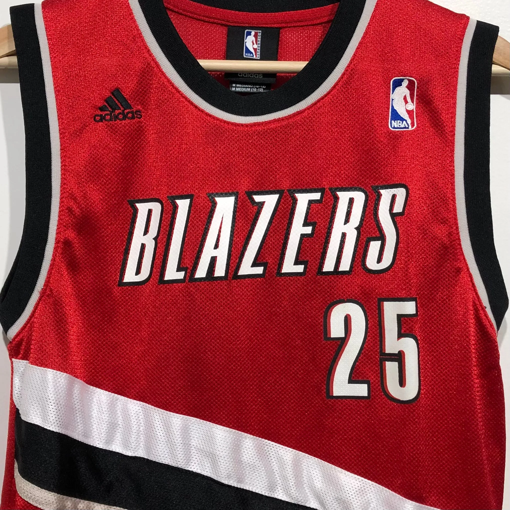 Travis Outlaw Portland Trail Blazers Jersey Youth M