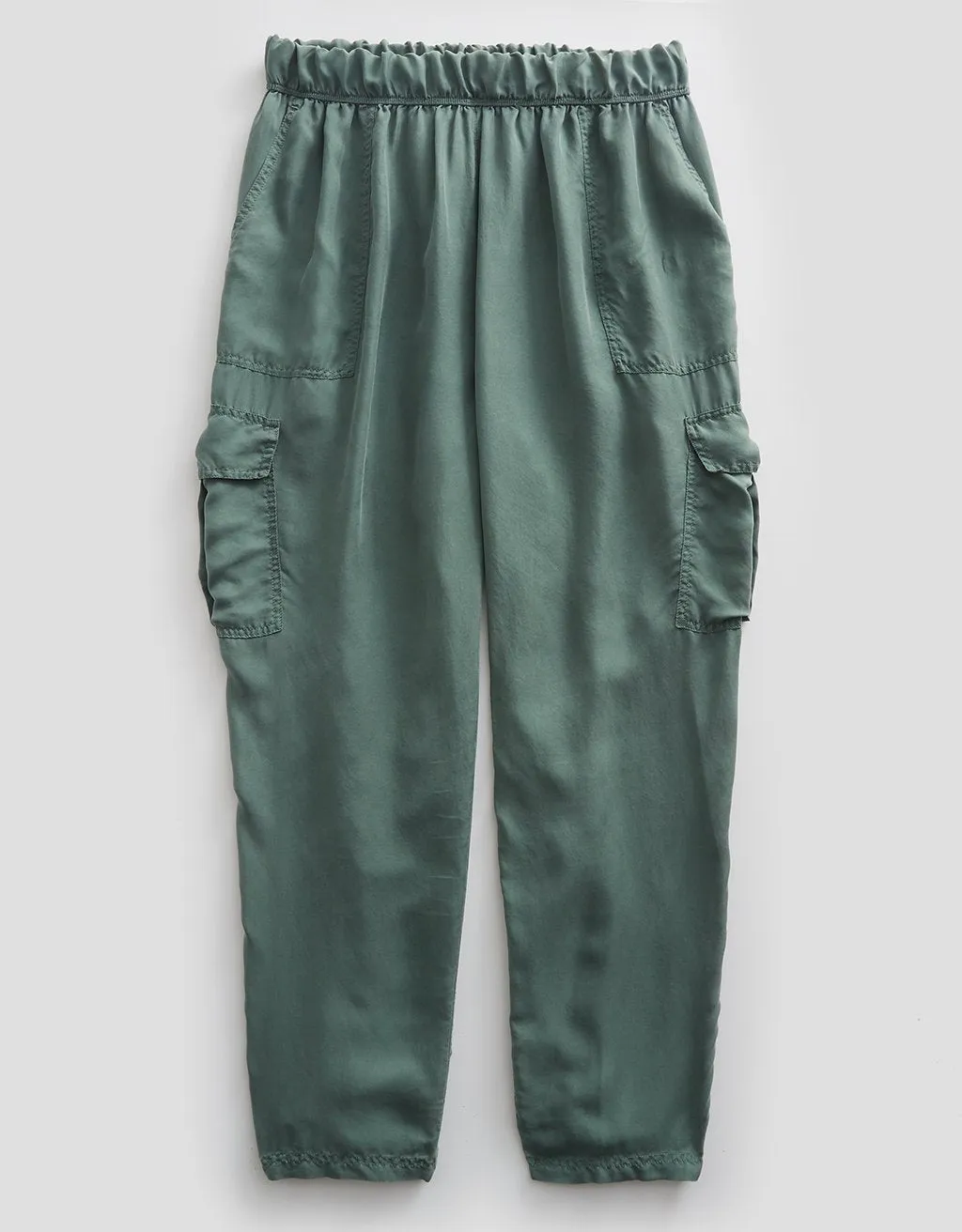 unsubscribed washable silk cargo pant