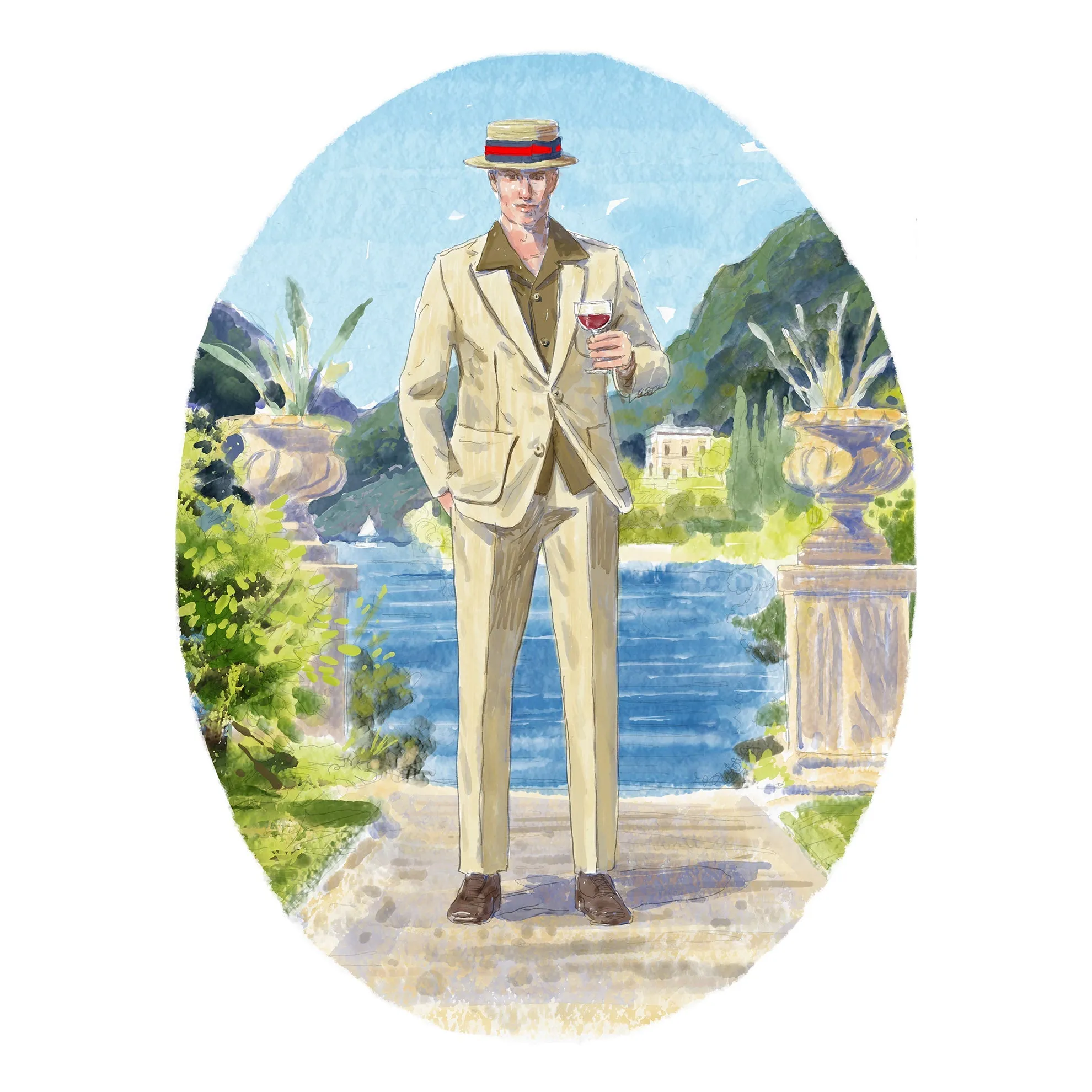 Varenna Linen Jacket