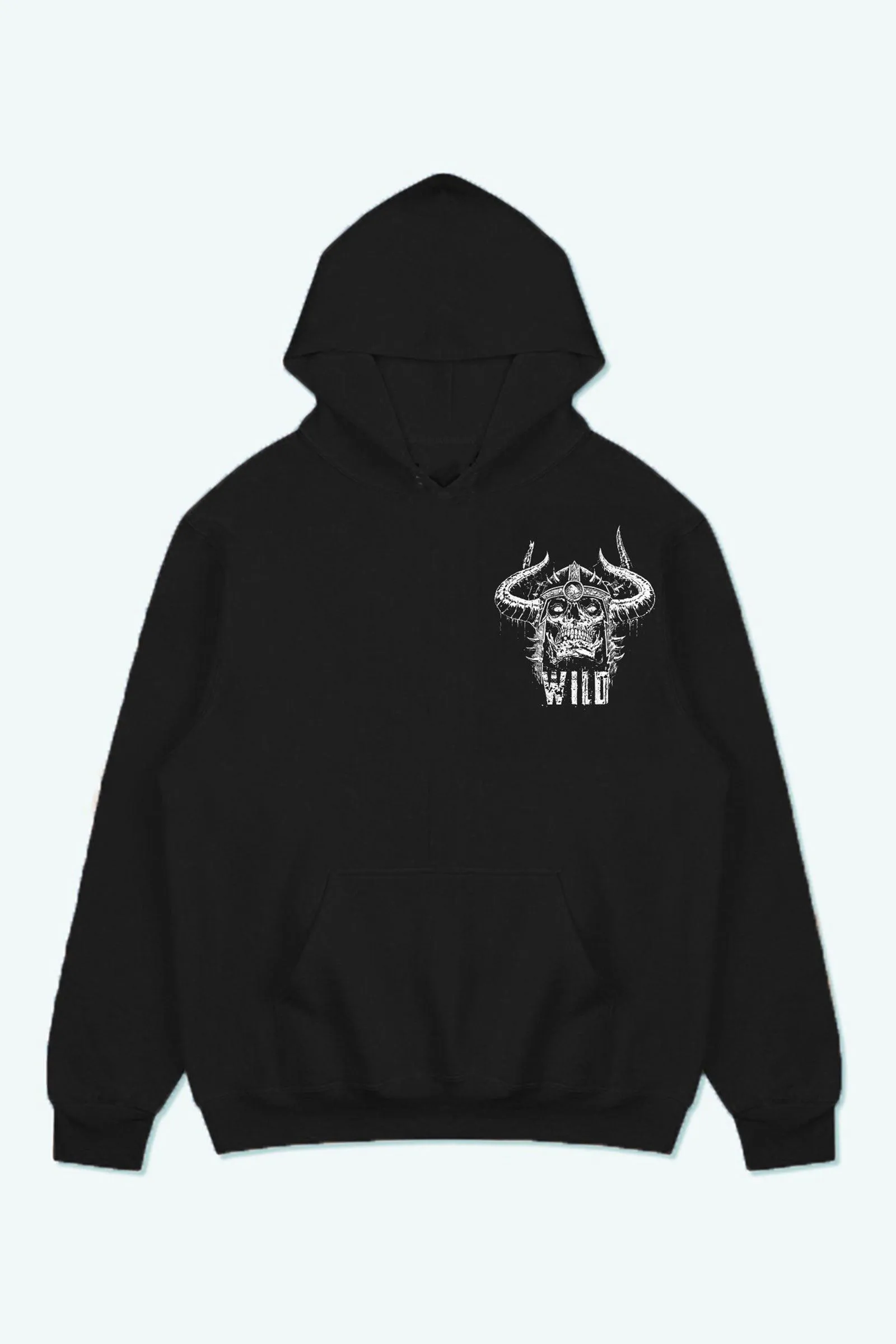 WILD DEVIL "PREMIUM VINTAGE" HOODIE (BLACK)