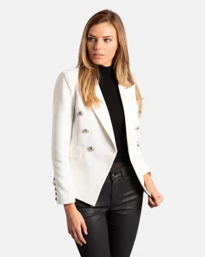 Windsor Blazer Oyster White