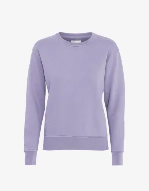 Women Classic Organic Crew - Purple Jade